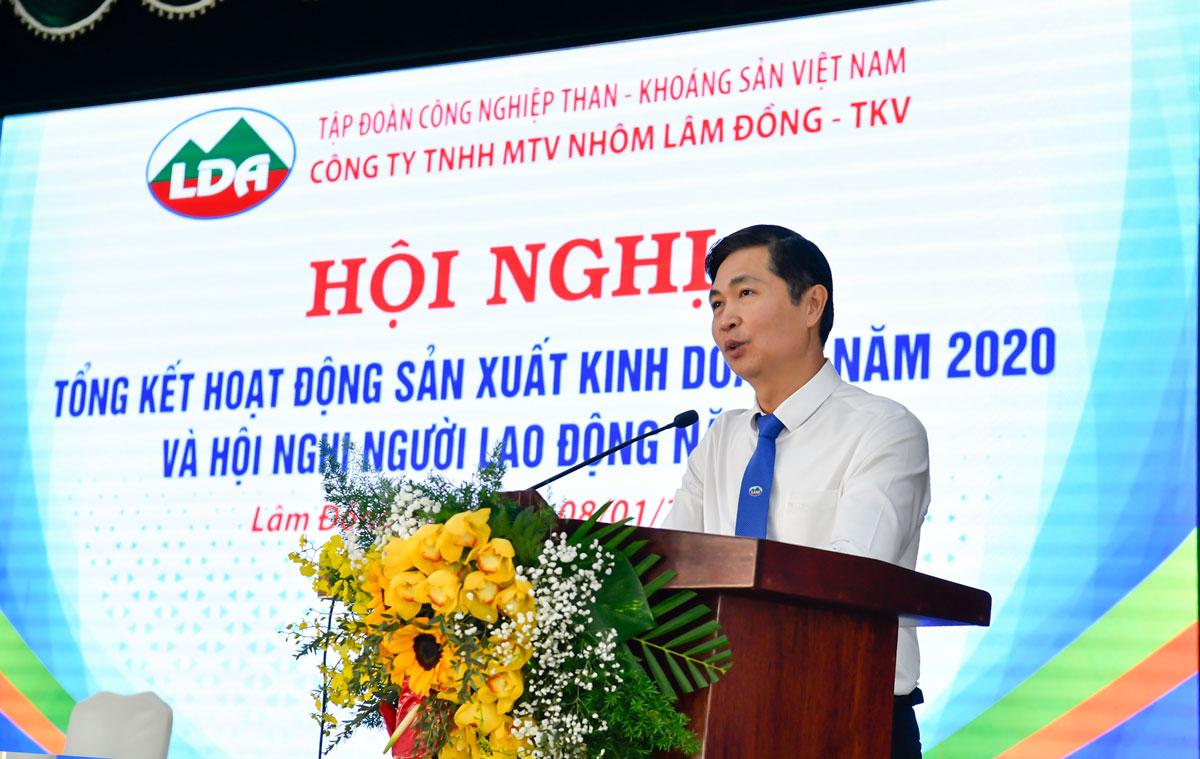 Công ty Nhôm Lâm Đồng - TKV: Tổng kết hoạt động sản xuất kinh doanh năm 2020 và Hội nghị Người lao động năm 2021